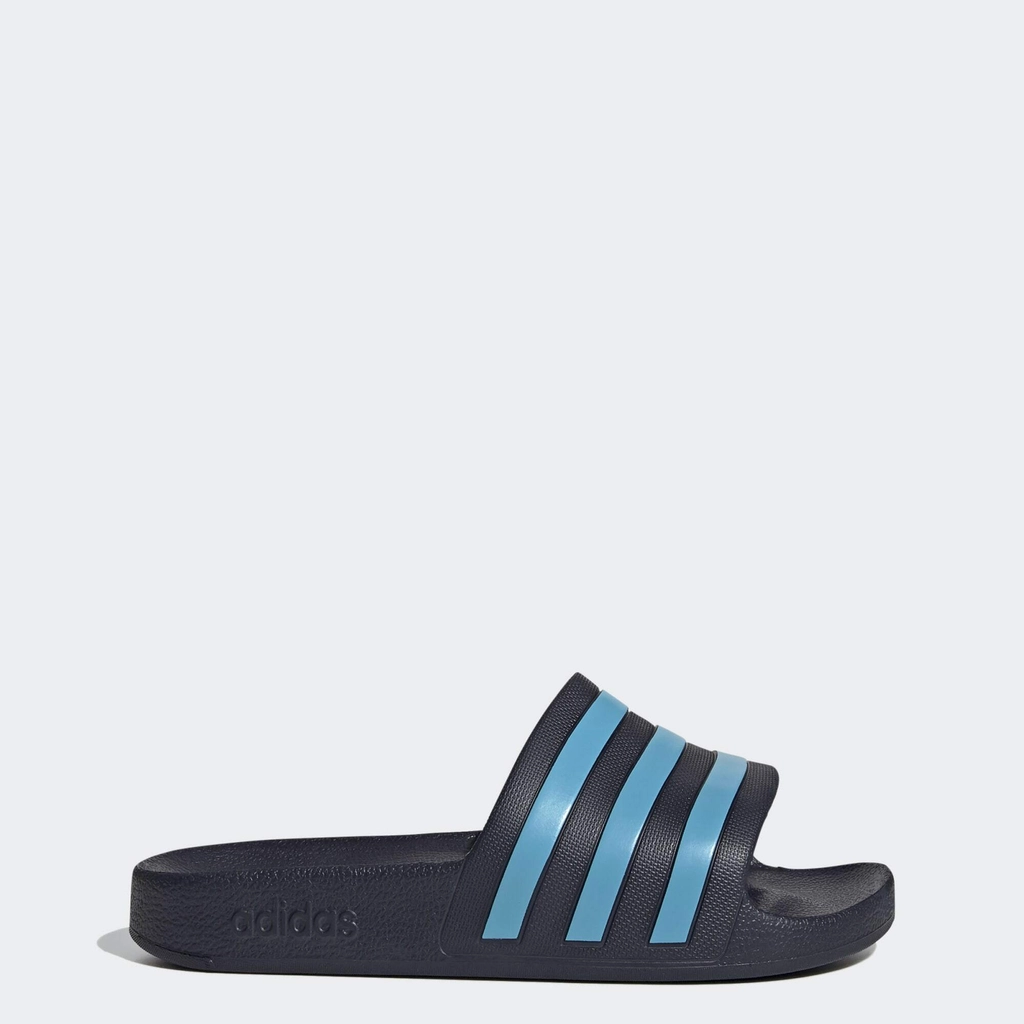 Adidas Originals Mens Adilette Aqua Slides - Blue - Size UK 8